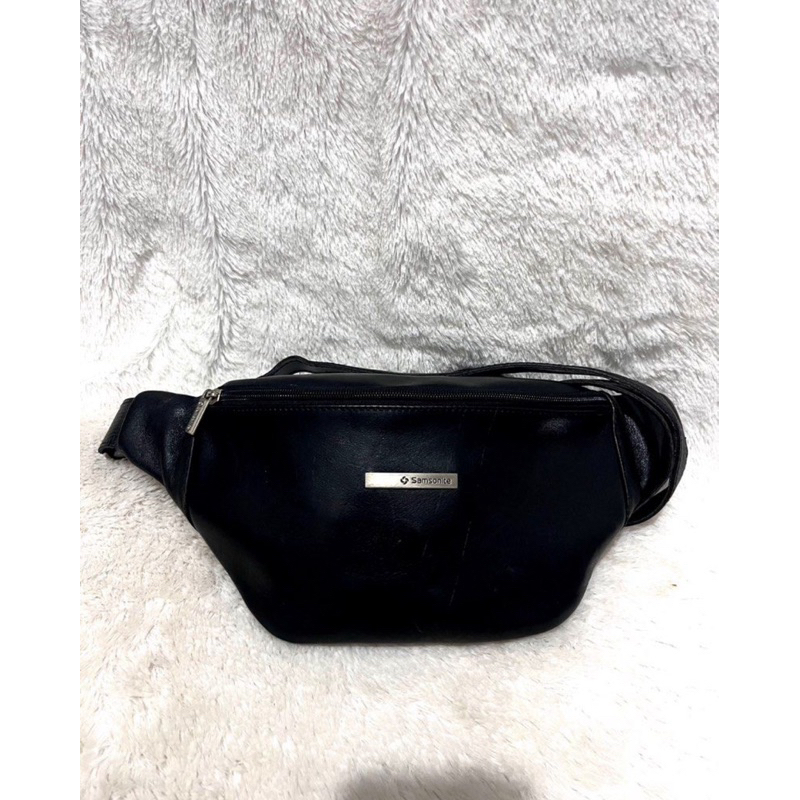 Sling Bag WB Cowok Kulit Asli Mantul Keren