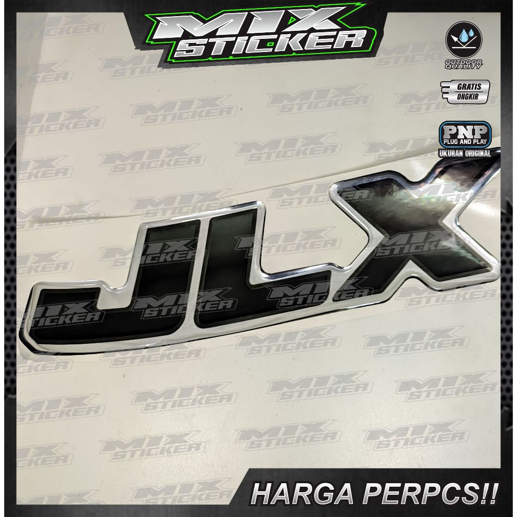 emblem timbul JLX suzuki vitara escudo / emblem bagasi JLX suzuki vitara escudo