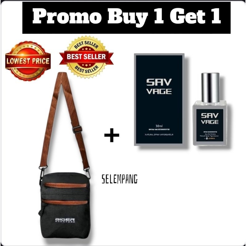 PROMO SPESIAL PAKET 20 RIBUAN TAS SELEMPANG GRATIS PARFUM COWO 30ML