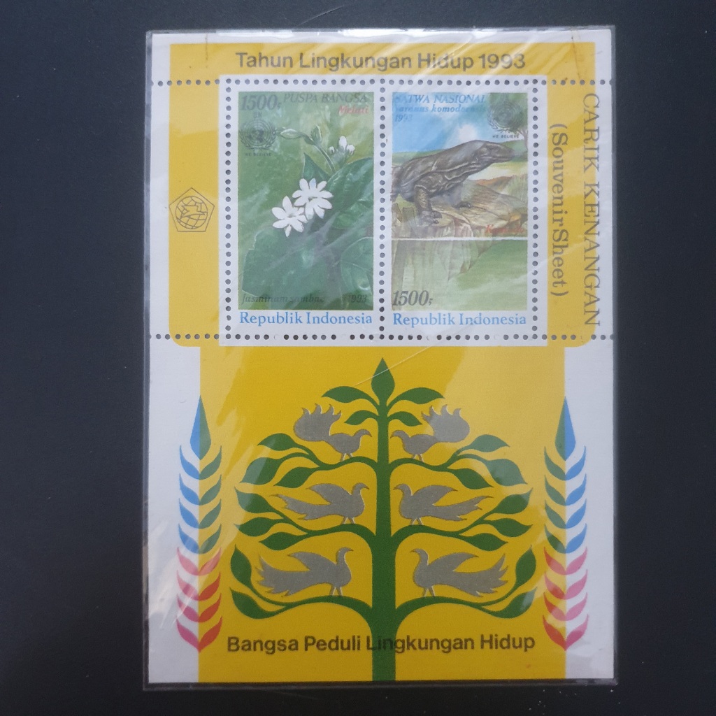 

Perangko Souvenir Sheet Tahun Lingkungan Hidup1993