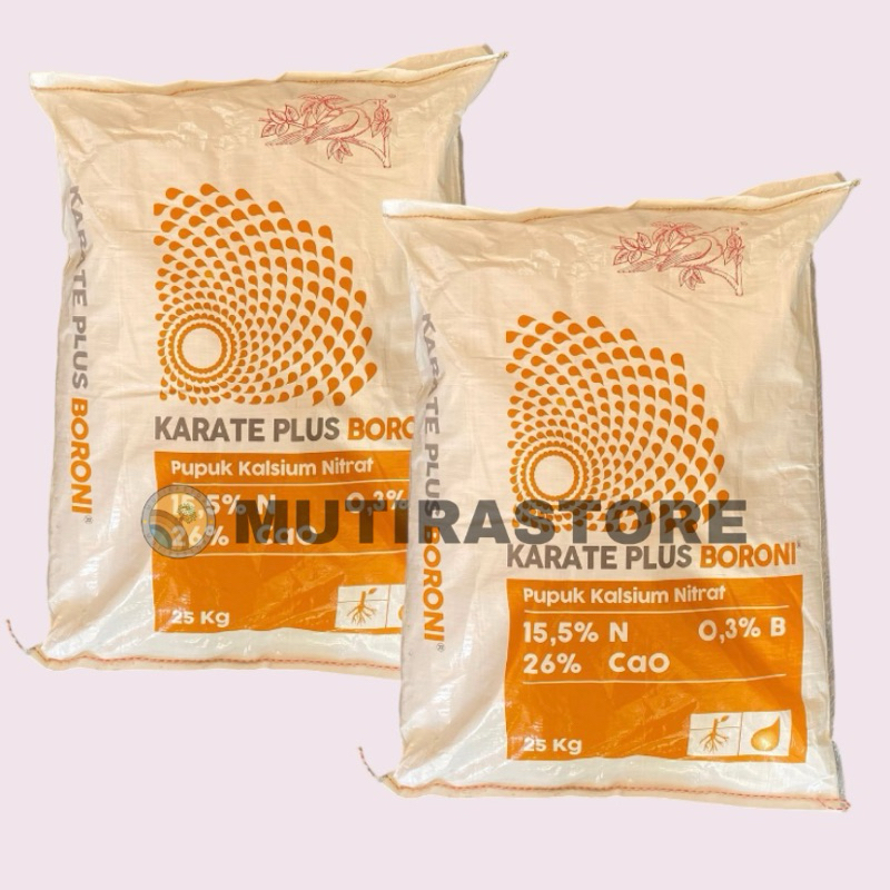 Pupuk Meroke Karate Plus Boroni 25Kg Kemasan Pabrik