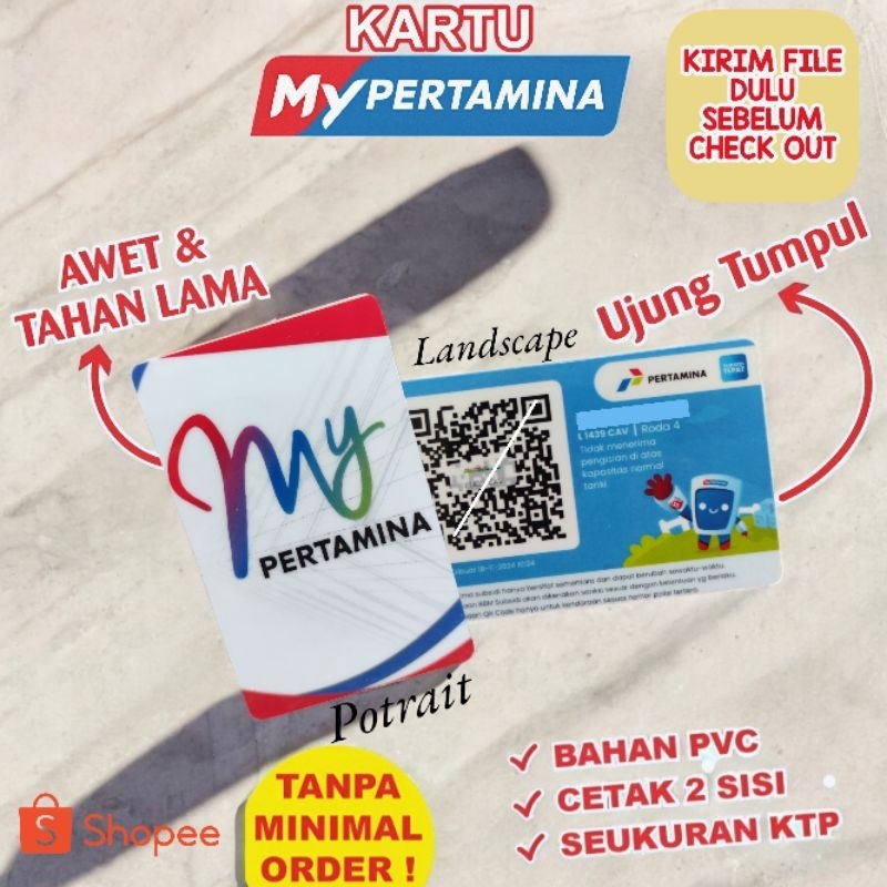 

CETAK KARTU MY PERTAMINA MURAH