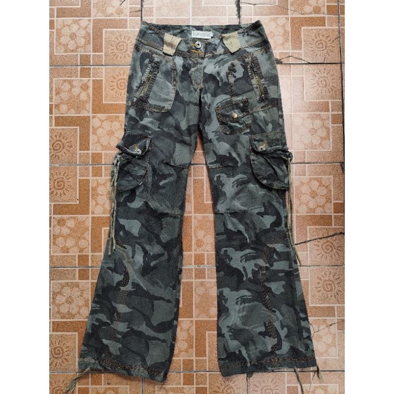 Cargo camo Multipocket Pesanan