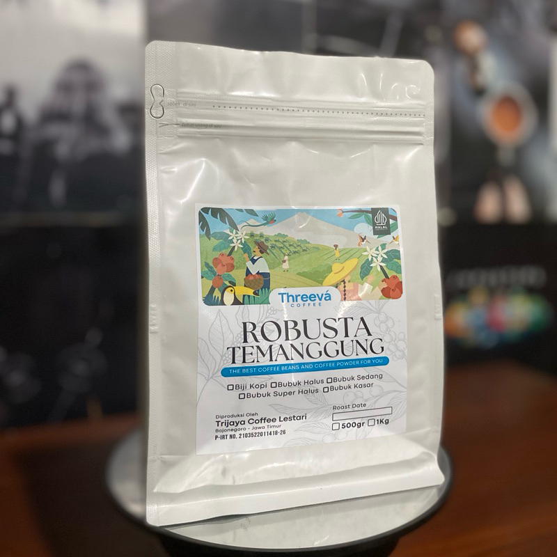 

KOPI ROBUSTA TEMANGGUNG BIJI/BUBUK KOPI 500gr - GRADE 1 ROBUSTA Coffee Temanggung Setengah Kilogram - Bisa Biji kopi robusta atau bubuk kopi robusta