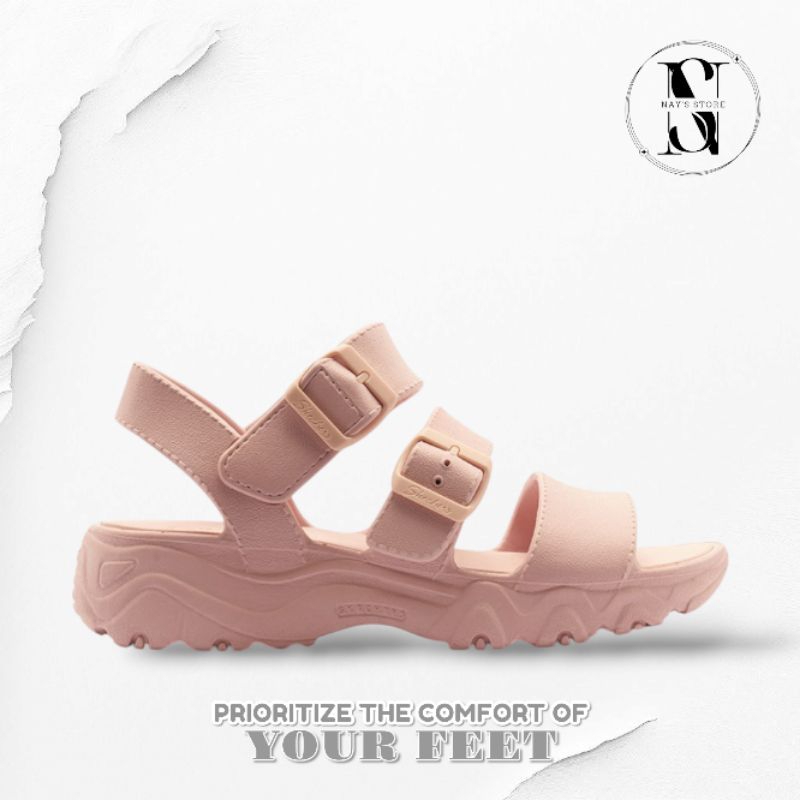 Sandal Wanita SKECHERS D'LITES 2.0 - Pink