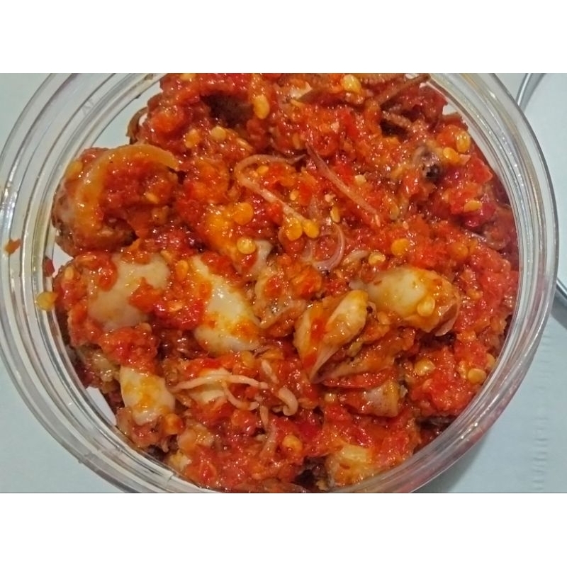 

Sambal cumi pedas 250g - 400g