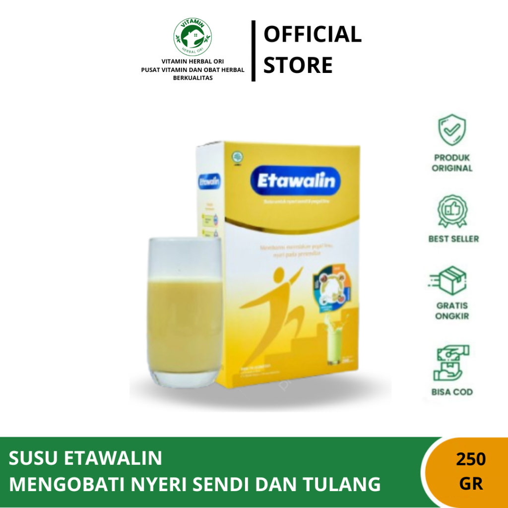 

Etawalin - Susu Etawa Membantu Mengatasi Asam Urat, Rematik dan Nyeri Sendi 100% Original Alami