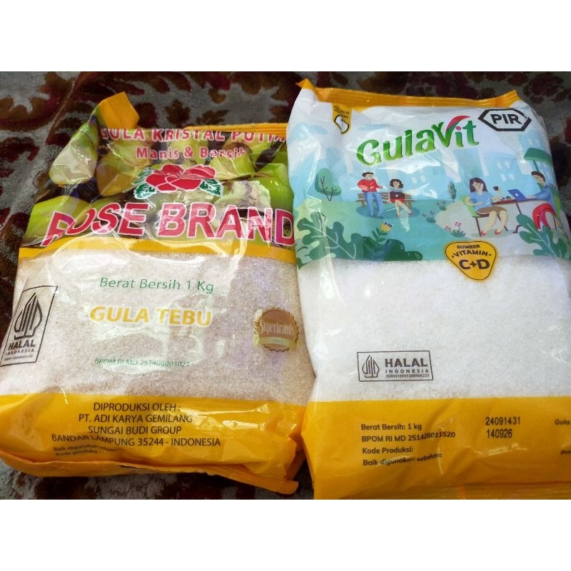 

Gula rose brand, gulavit 1kg