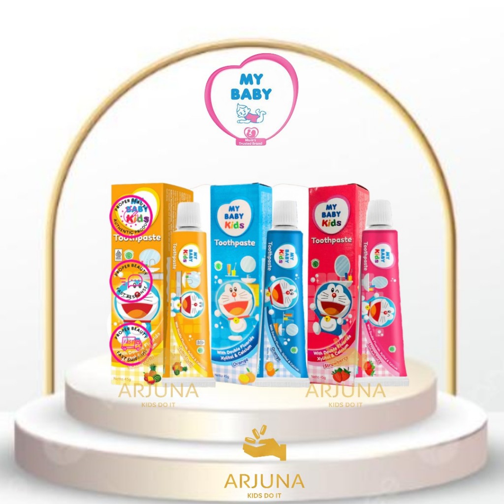 ARJUNA MY Baby Kids Toothpaste / Pasta gigi my baby / Toothpaste My Baby Kids 45gram KT4