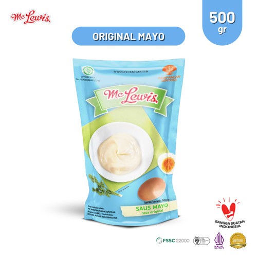 

Mc Lewis original mayonaise 500gr