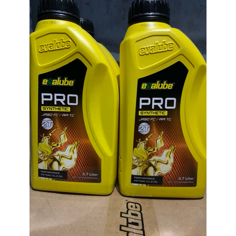 Oli Samping 2T (2Tak) Evalube 2T PRO 0.7liter Ori