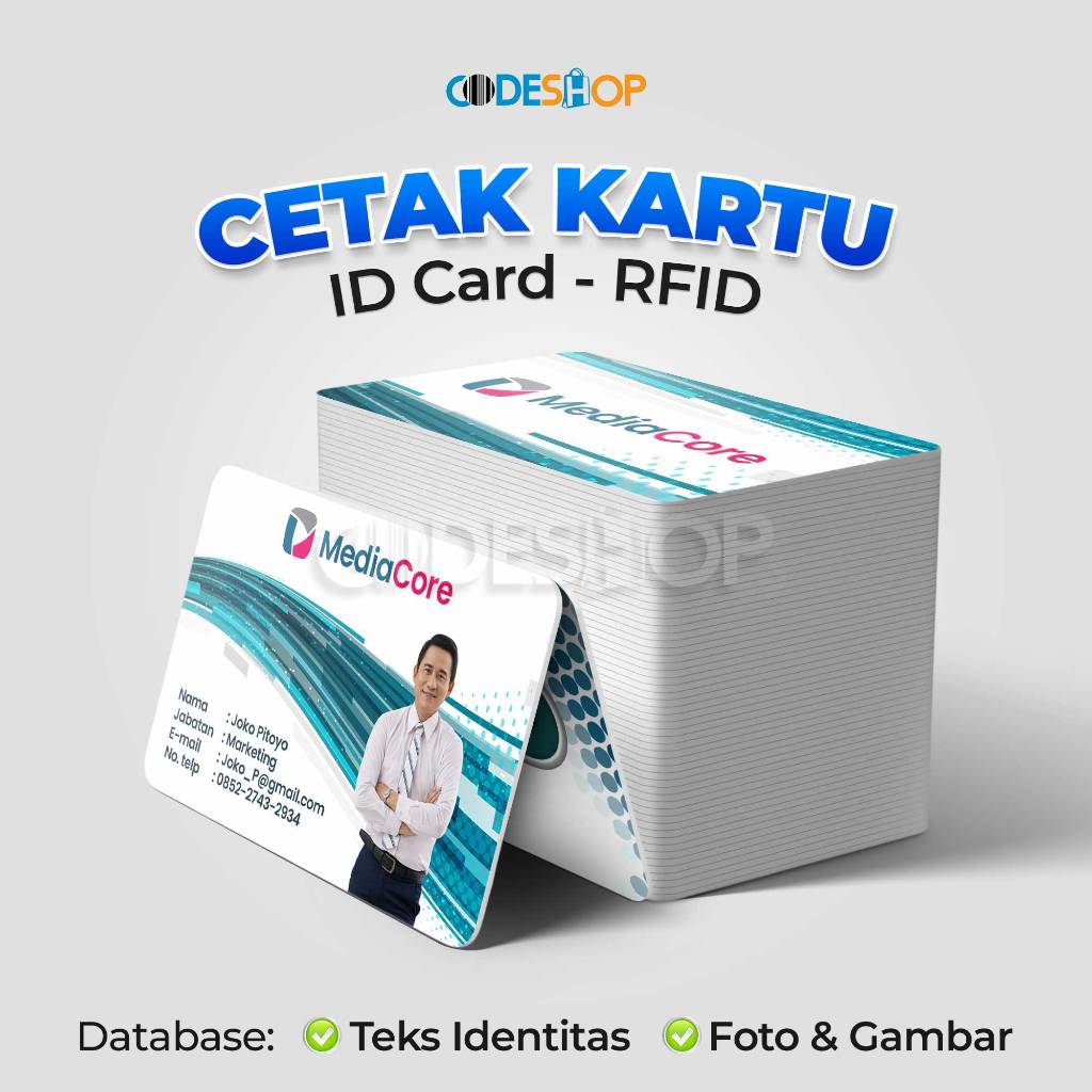 

Jual Cetak Kartu RFID-ID Card - Proximity & Mifare Custom