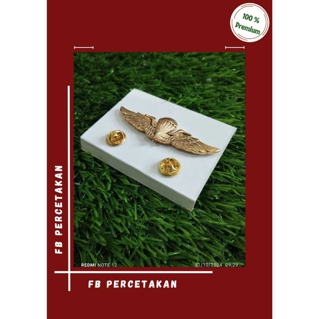 PIN BREVET PARA TNI AD, WING PARA TNI AD