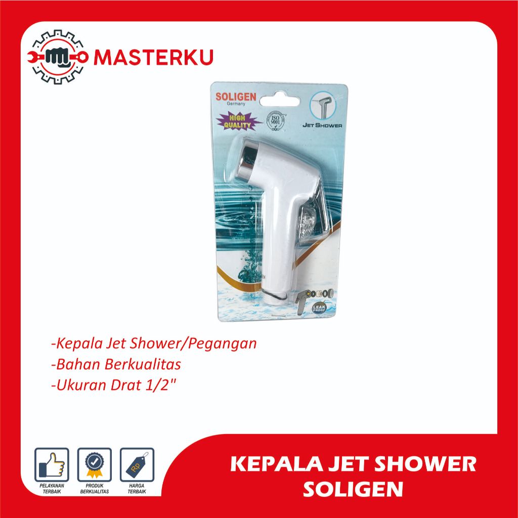 KEPALA JET SHOWER SOLIGEN/ JET SHOWER SOLIGEN/KEPALA JET SHOWER/JET SHOWER KAMAR MANDI