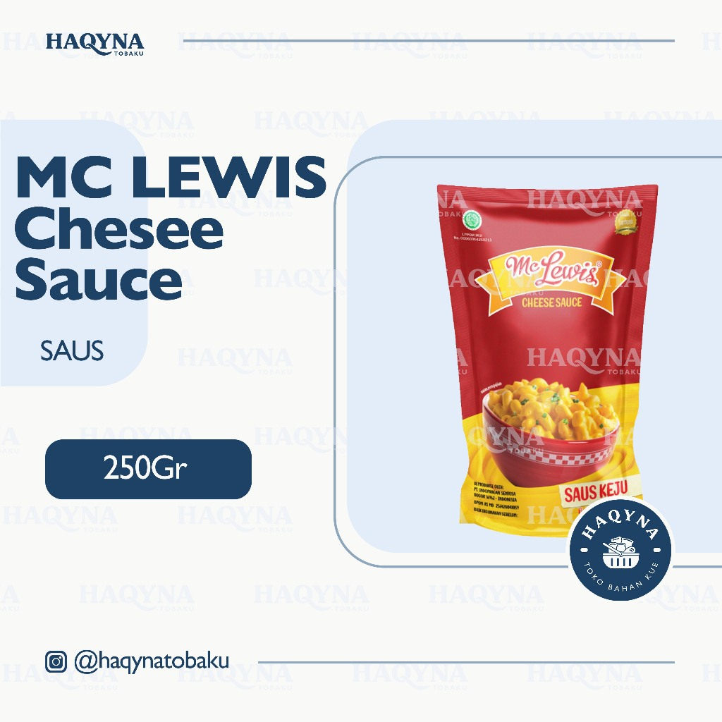 

Mc Lewis Chesee Sauce 250 Gr
