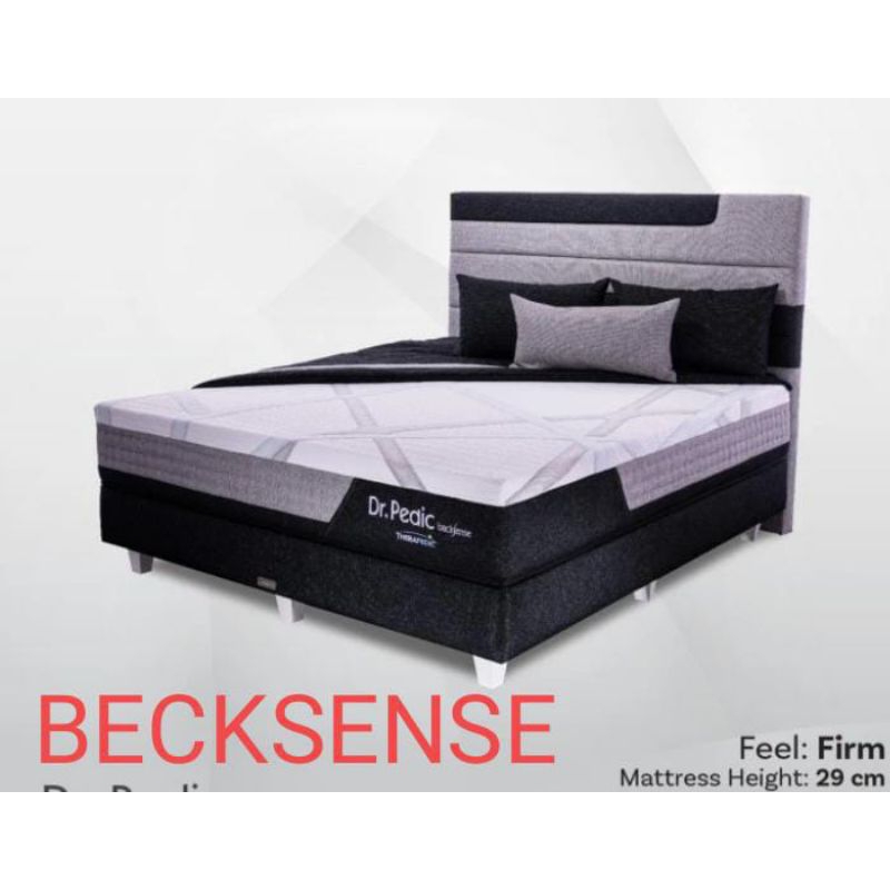 SPRING BED BACKSENSE ELEGAN KASUR TIDUR MINIMALIS SPRING BED THERAPEDIC
