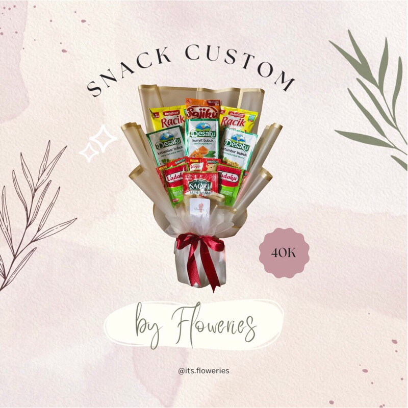 

Buket Bumbu Dapur | Snack Custom | Big Custom