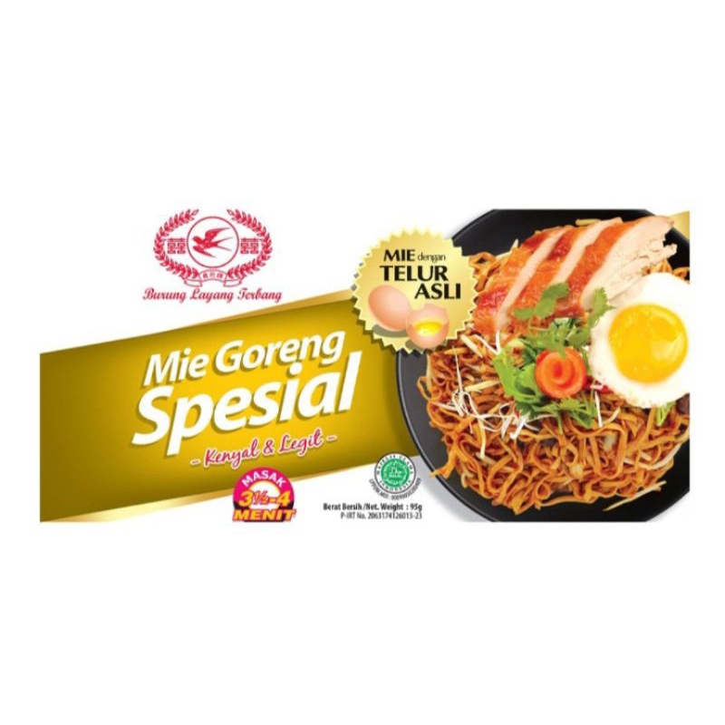 

Burung Layang Terbang Mie Goreng Spesial 95 g