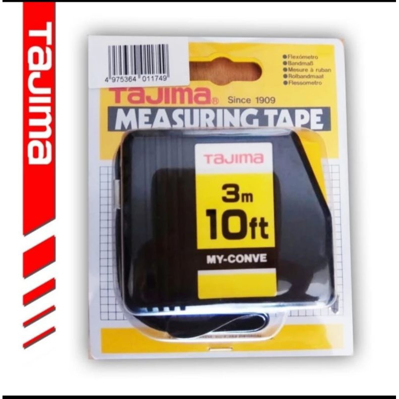 Tajima meteran myconve 3 M original Tajima