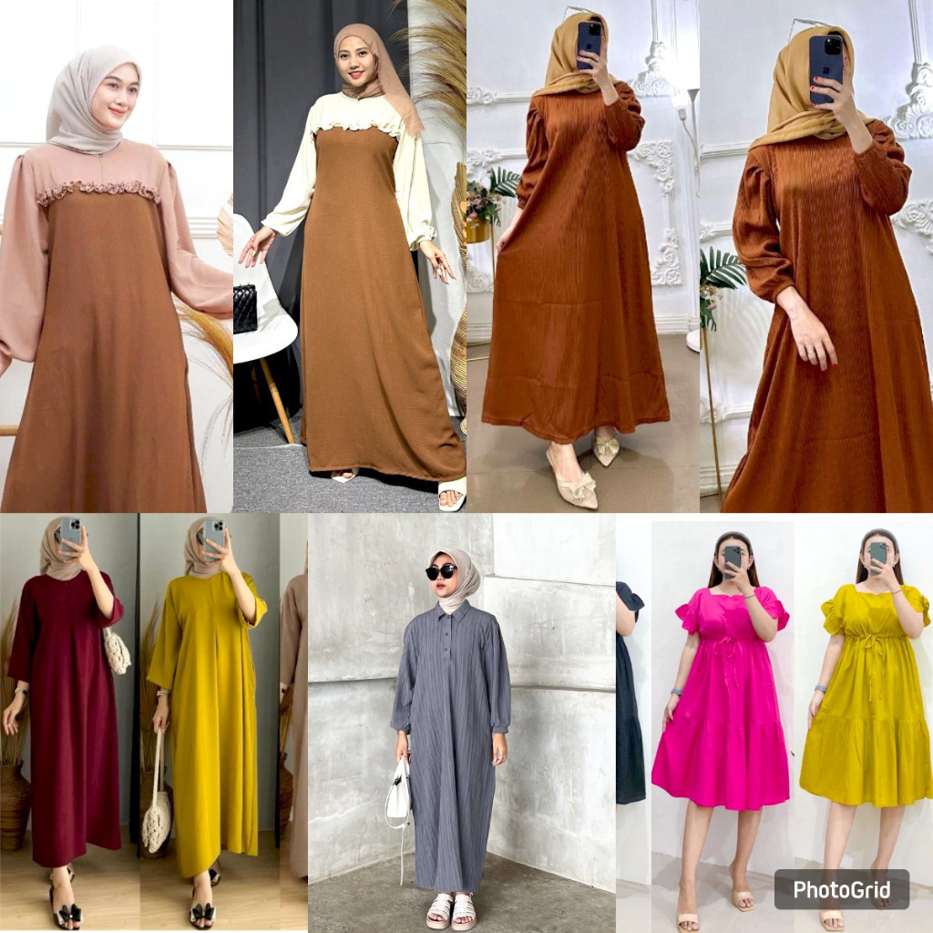 RF - GAMIS SORAYA / GAMIS AUREL / GAMIS ASYIFA / DRESS AMELIA / DRESS ZAFIRA