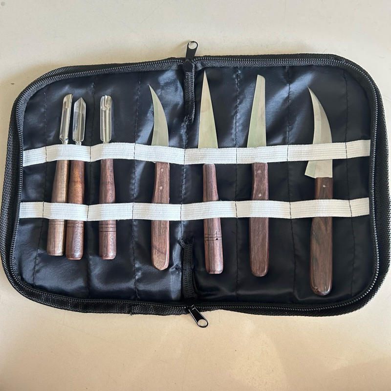 

Pisau Ukir Set Buah dan Sayur Pisau Garnish Tumpeng Pisau Carving