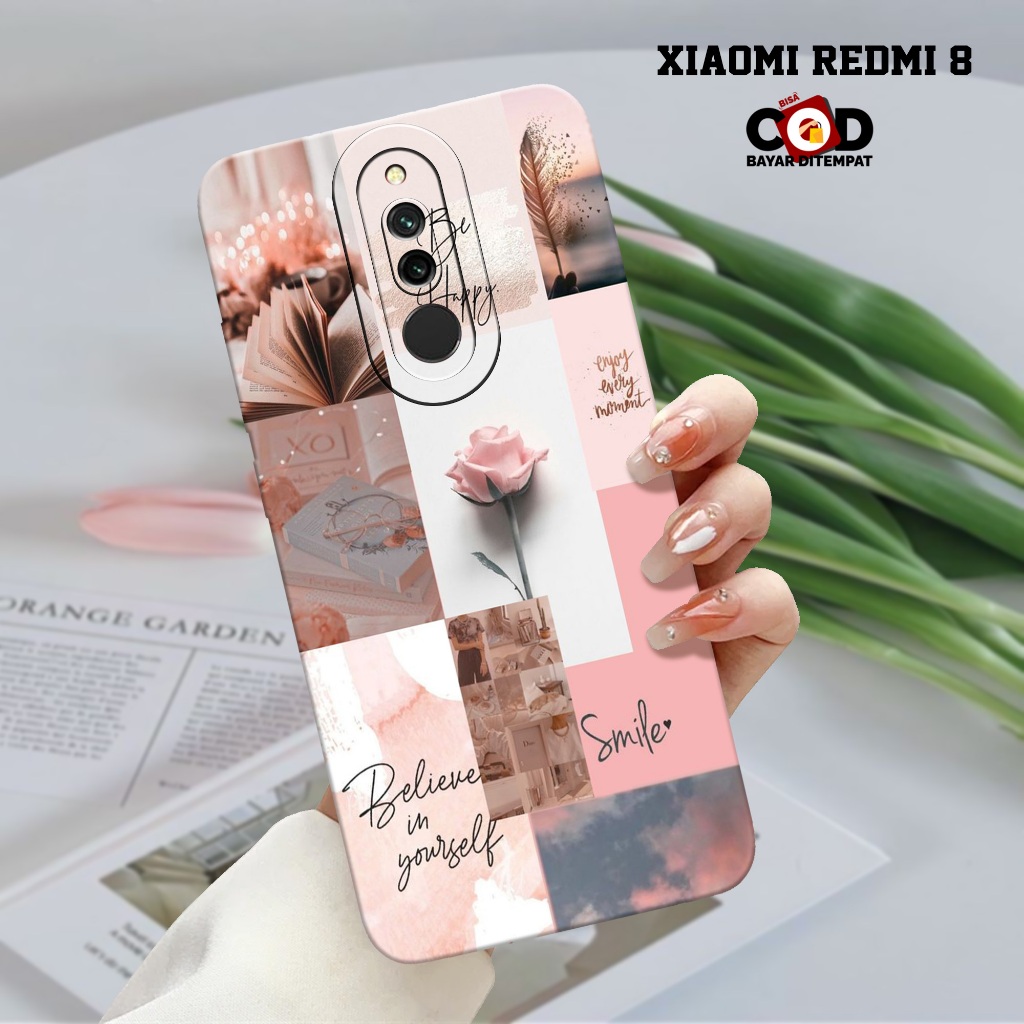 New Aesthetic Case - Softcase Redmi 8 Terbaru - Case Hp Redmi 8 - Casing Redmi 8 - Case Lentur & Teb