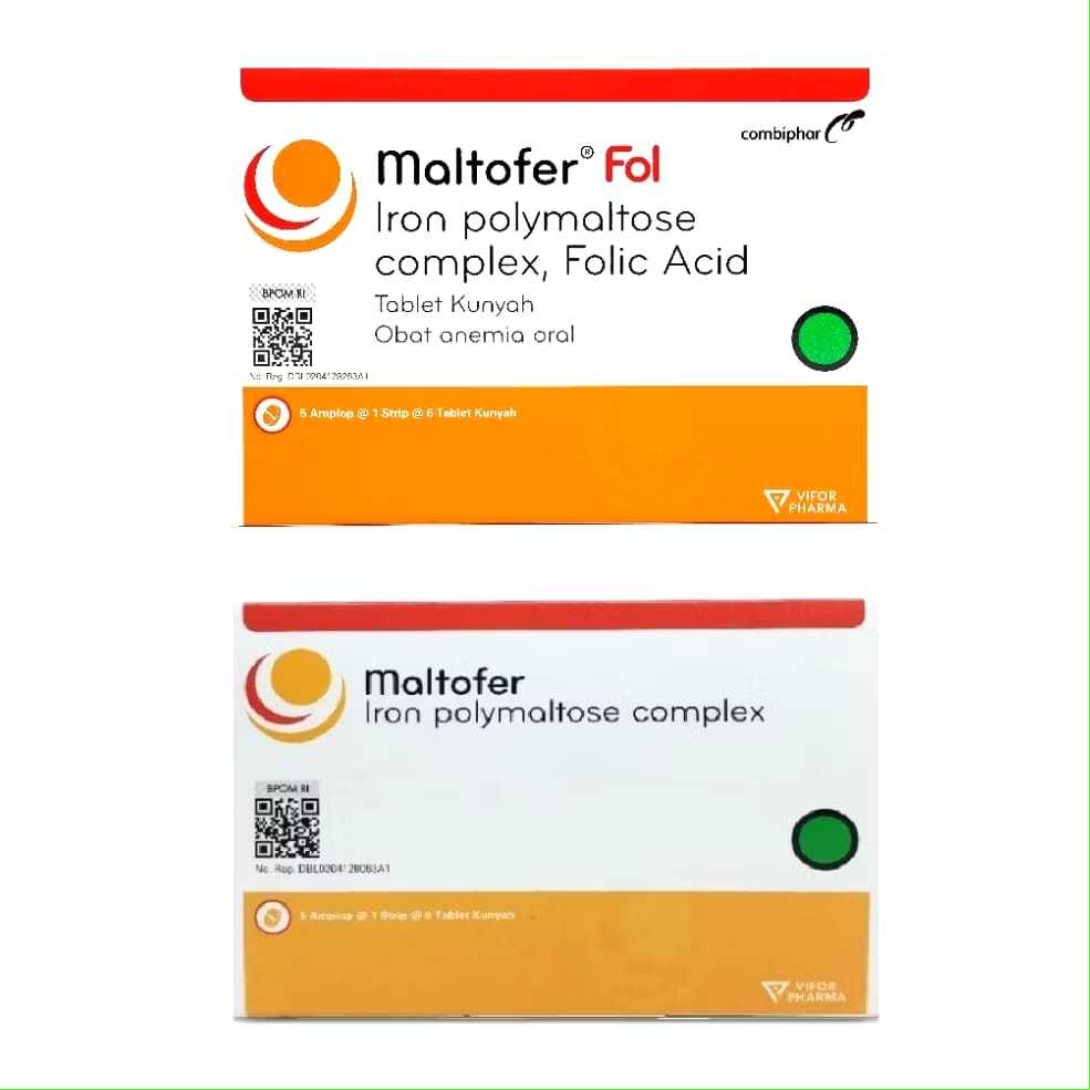 MALTOFER TABLET VITAMIN ZAT BESI BAYI & ANAK
