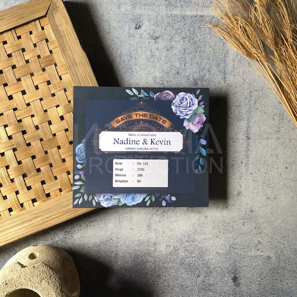 

Undangan Nikah Flh 115 Murah Simpel Modern