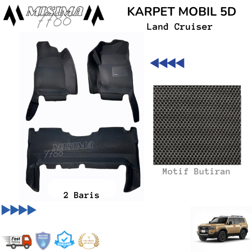 Karpet mobil 5d Land Cruiser