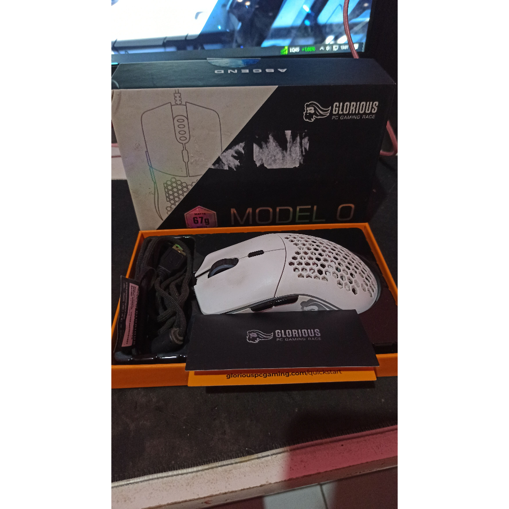 Glorious Model O Gaming Mouse White Mate Second