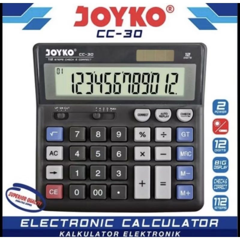 

CALCULATOR/KALKULATOR JOYKO CC-30