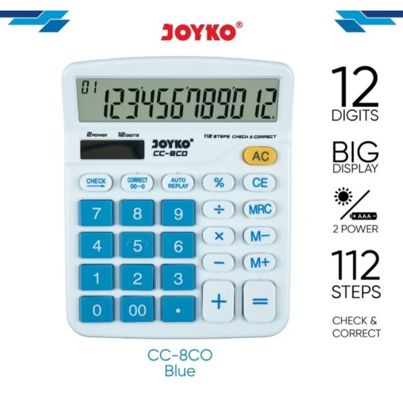 

CALCULATOR/KALKULATOR JOYKO CC-8CO