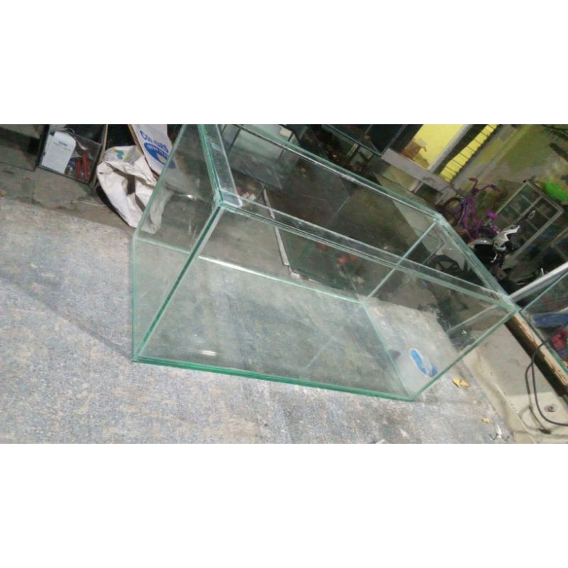 aquarium ukuran 100x40x40 alas 8 mm Kell 5 mm