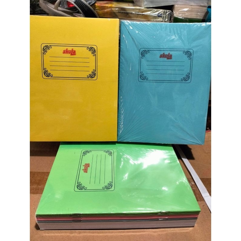 

1 Pack Buku Tulis Skola Okey 38 Lembar 1 produksi dengan sinar Dunia & Paperline
