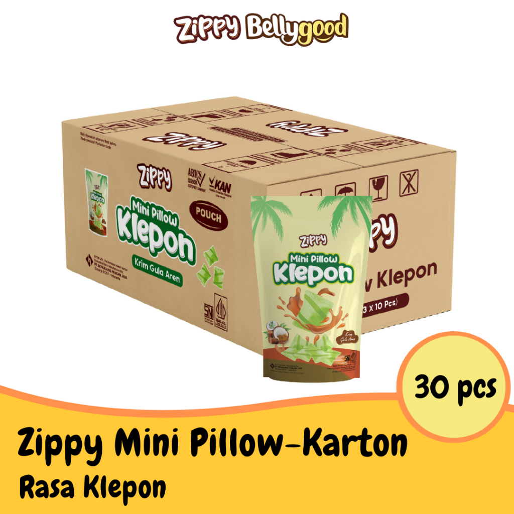 

Zippy Mini Pillow Klepon Karton isi 30 Pouch