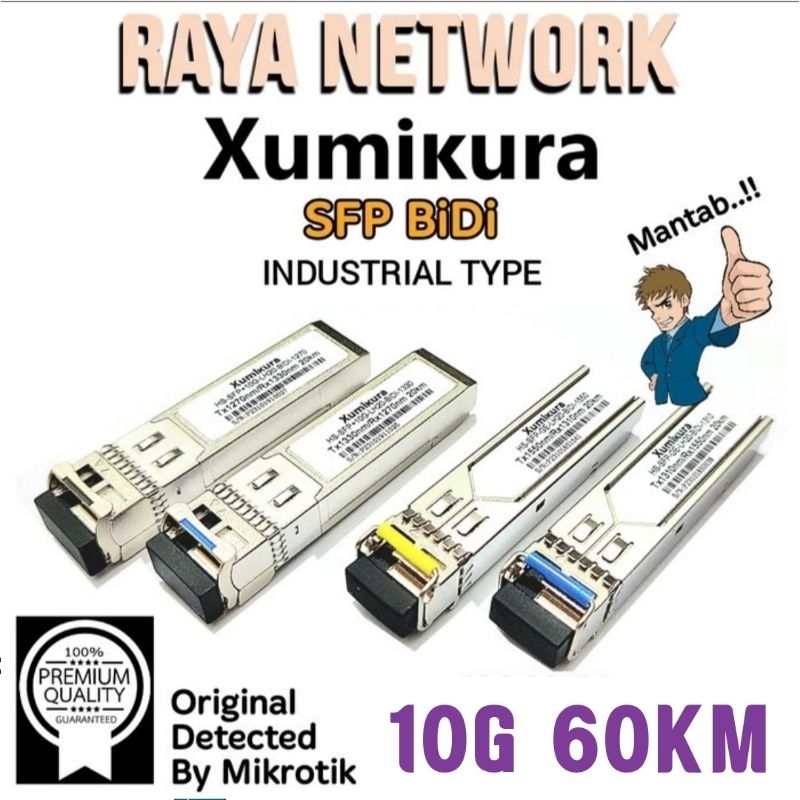 XUMIKURA SFP BiDi 10G 60KM