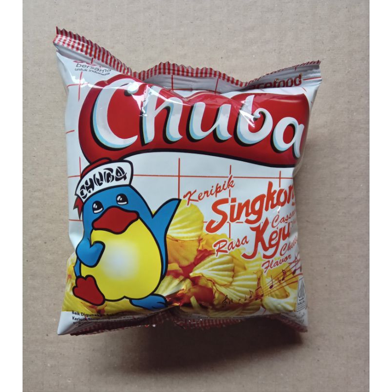 

Chuba Keripik Singkong Rasa Keju (20 pcs × 12 gr)