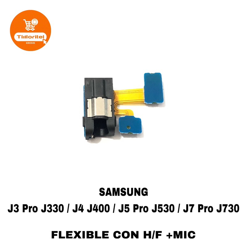 FLEXIBLE CON HANDSFREE MIC SAMSUNG J330 J3 PRO / J400 / J530 J5 PRO / J730 J7 PRO