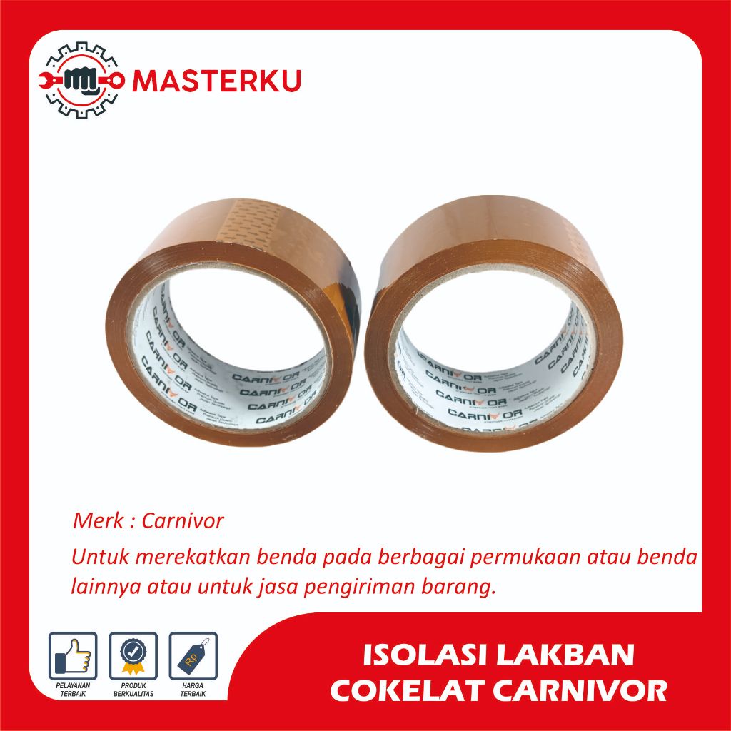 

ISOLASI LAKBAN BENING DAN COKELAT/LAKBAN /LAKBAN BENING/LAKBAN COKELAT/ISOLASI BESAR