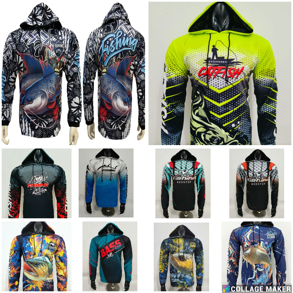 KAOS JERSEY MANCING-BAJU KAOS MANCING MANIA BERTOPI 2 GRADE ORI-JEMPER HOODIE MANCING