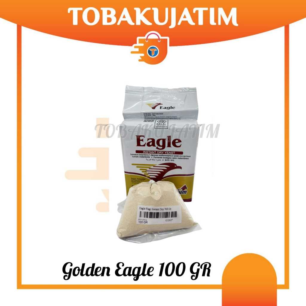 

(100 gr) EAGLE Ragi Instant Dry Yeast / Pengembang Kue / Kering