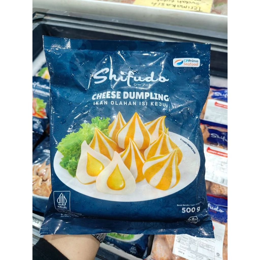 

Dumpling Chesse Olahan ikan isi Keju Shifudo 500gr