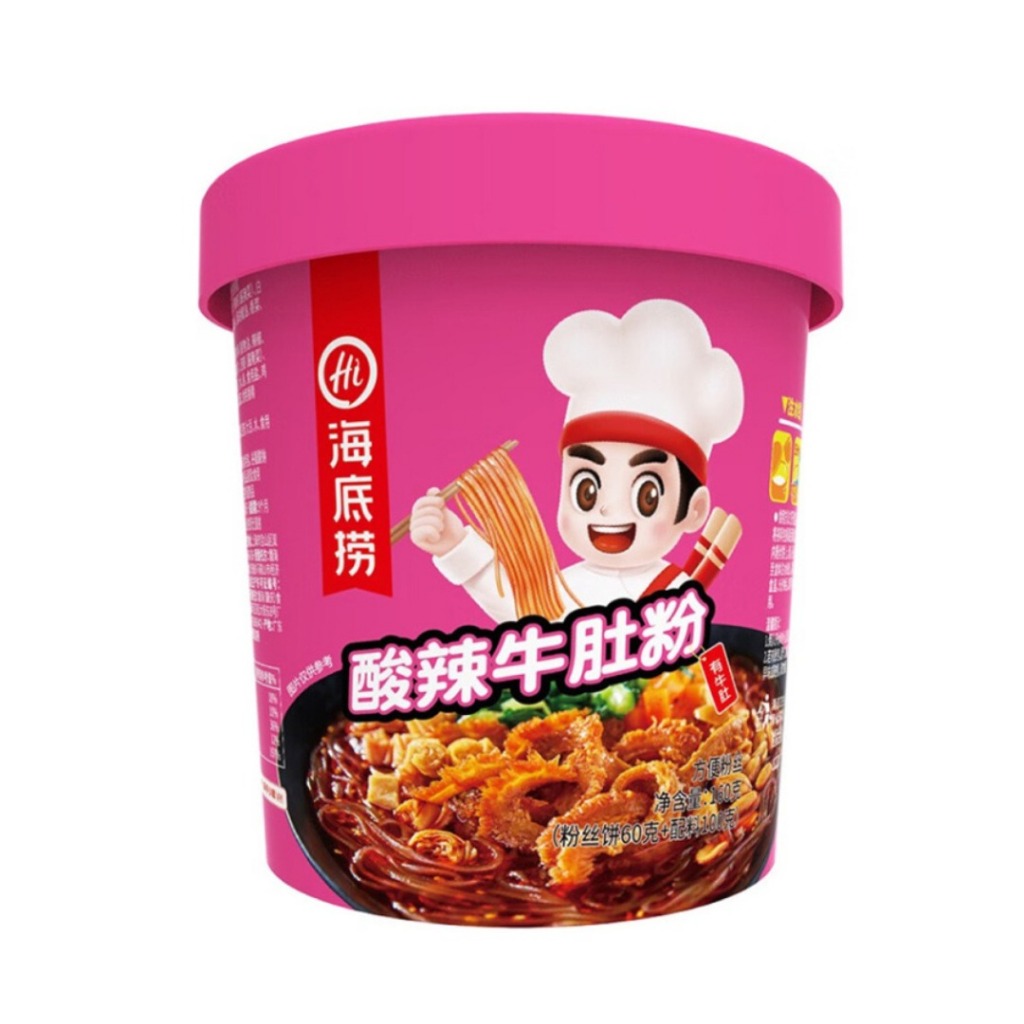 

Haidilao instant cup bihun/bihun instant/cup noodle/suan la fen lezat