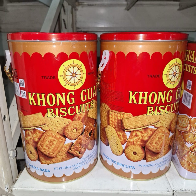 

Khong Guan Biscuits 1000gram kaleng