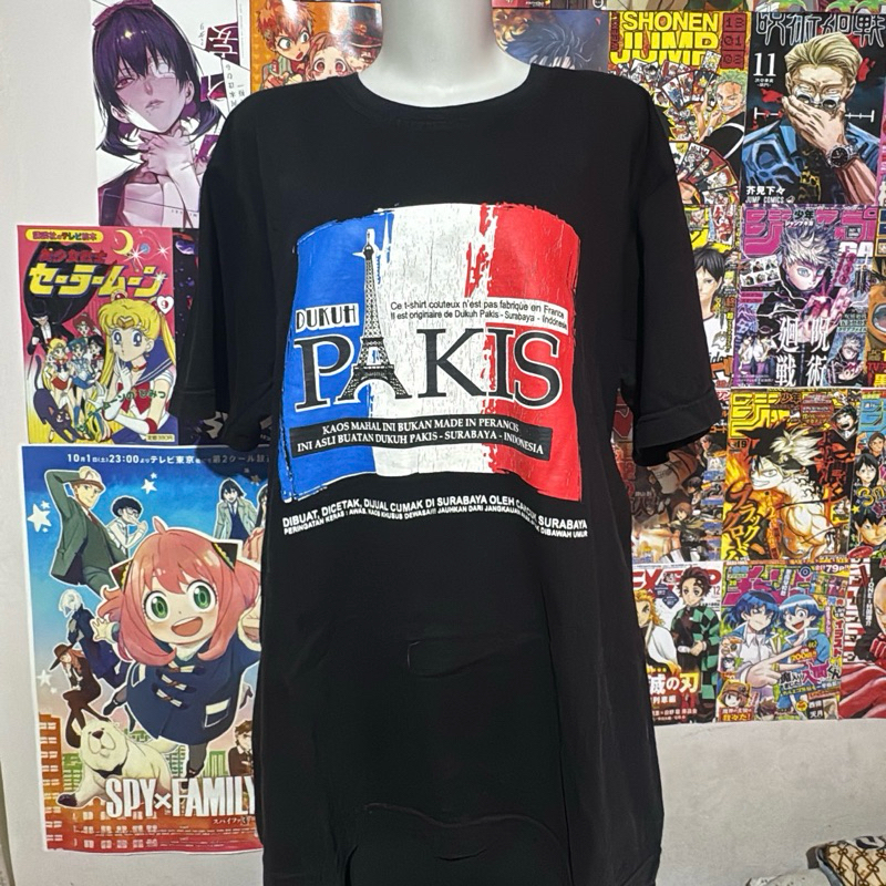 baju kaos CAK CUK SURABAYA -PRELOVED