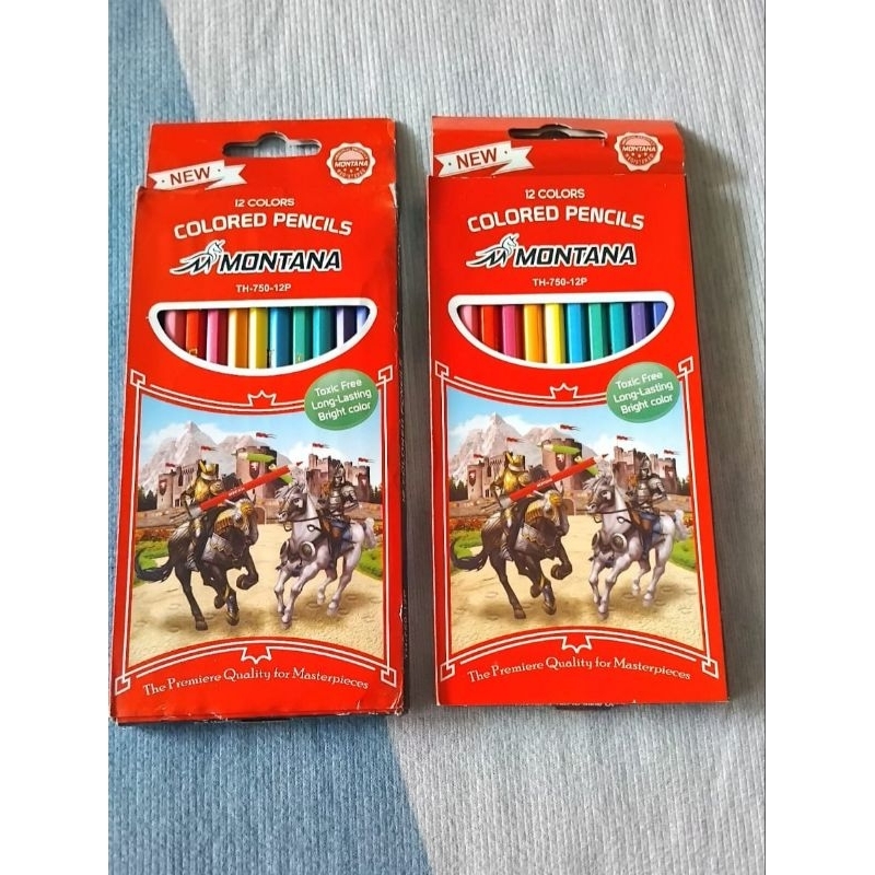 

PENCIL WARNA PANJANG MONTANA 12 WARNA TH--750 --12P.