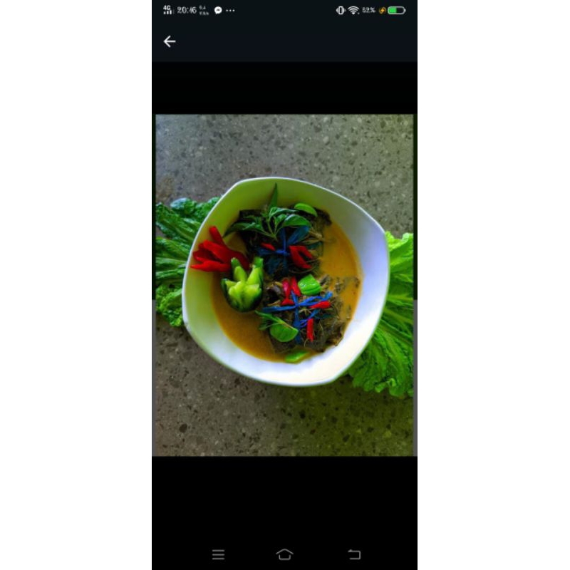 

buntil daun pepaya isi 2 air terpisah