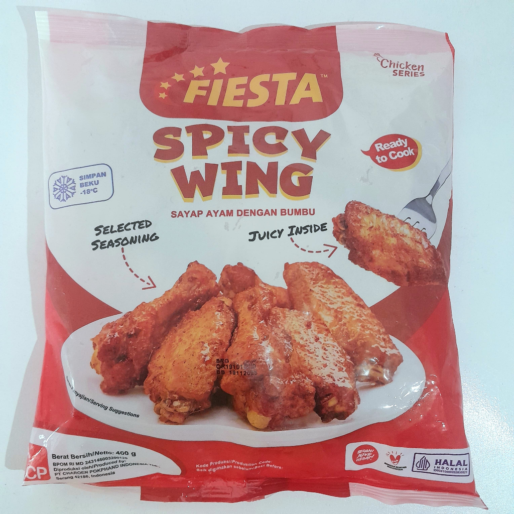 

FIESTA spicy wings 400gr