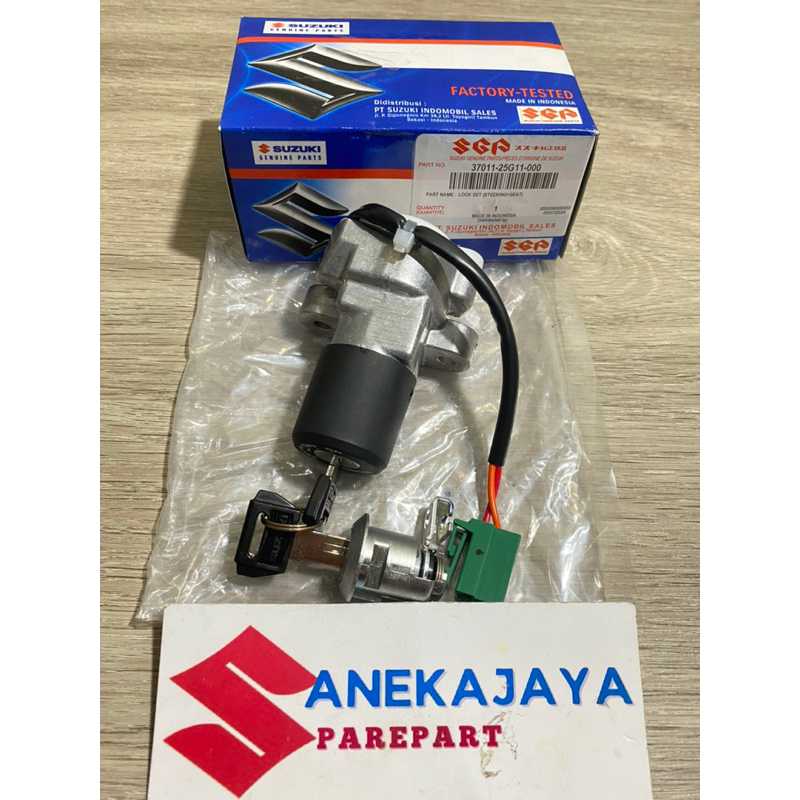 KUNCI KONCI KONTAK SET PLUS KUNCI JOK SATRIA FU 150 THAILAND OLD BARONG 2004-2013 ASLI ORIGINAL SUZU