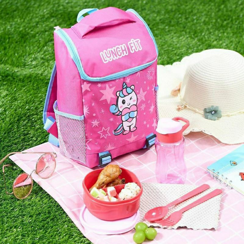 lunch box set ransel anak , lunch box set tas, lunch box anak